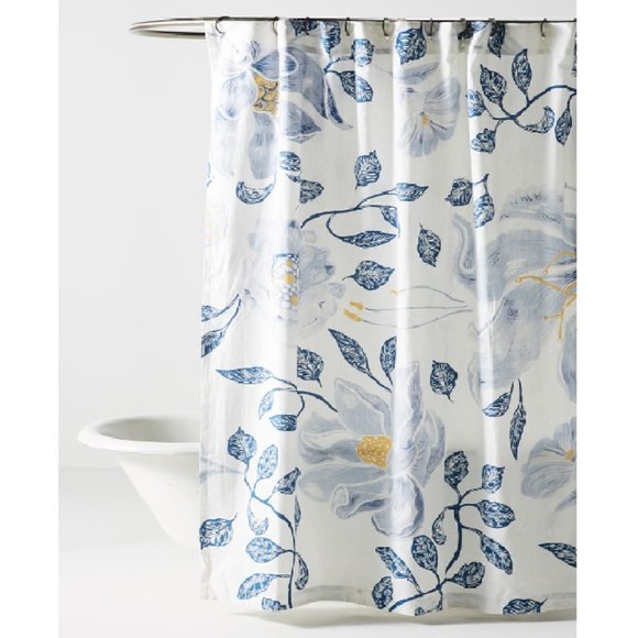 Anthropologie Bath Anthropologie Catamarca Floral Shower Curtain